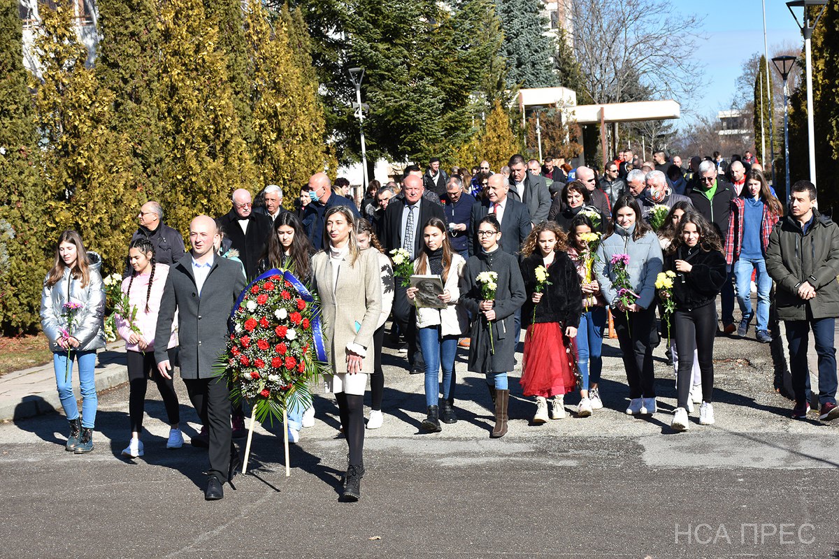 НСА отбеляза 149-годишнината от гибелта на Васил Левски