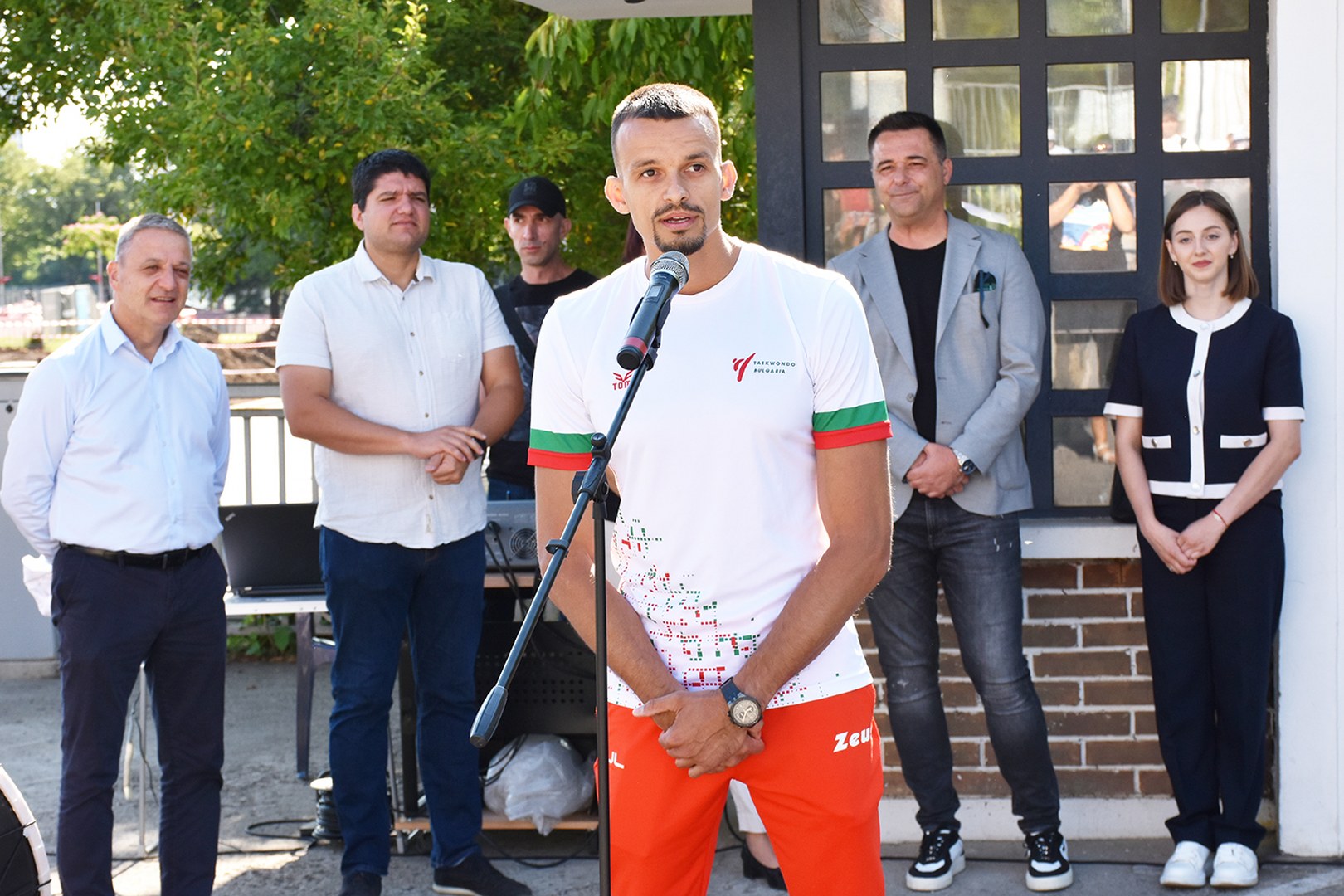 Боряна Калейн и Владимир Далаклиев откриха 21-ото издание на Детски лагер по изкуствата и спорта в НСА