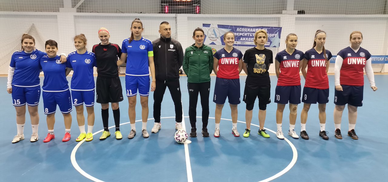 Женският отбор по футзал на НСА вдигна титлата на Национална универсиада 2023