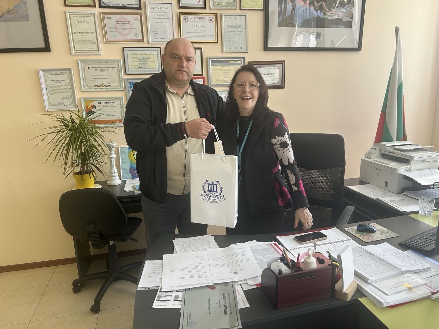 Кандидатстудентската кампания на НСА „Васил Левски“ достигна до ученици в Централна Северна България