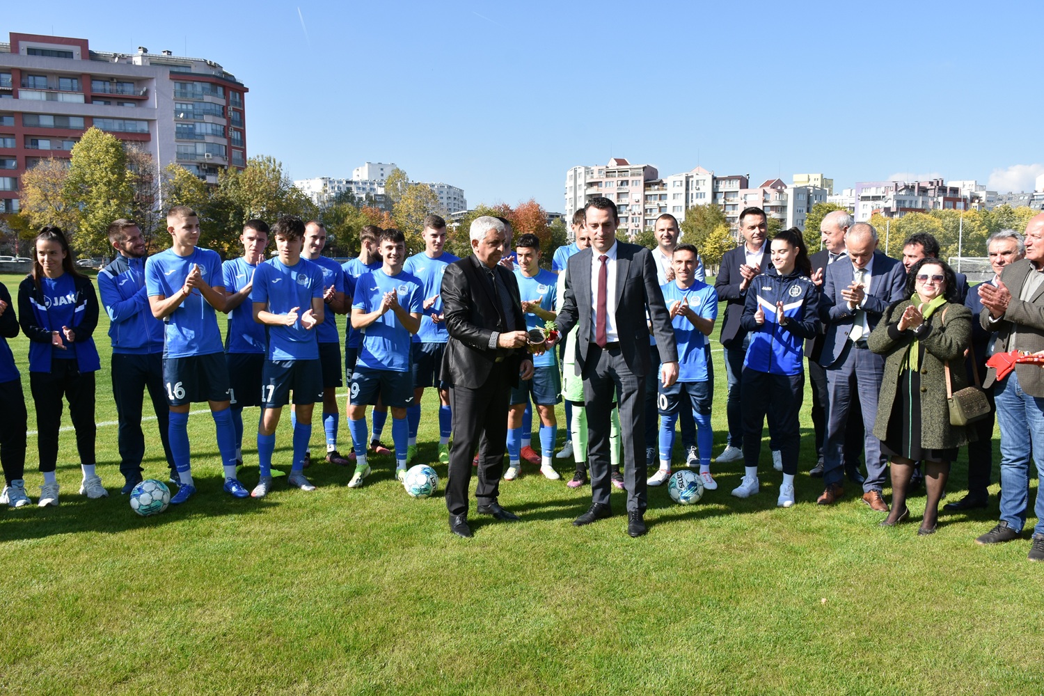 The Ministers of Education and Science and of Youth and Sports participated in the opening of renovated educational and sports infrastructure at NSA