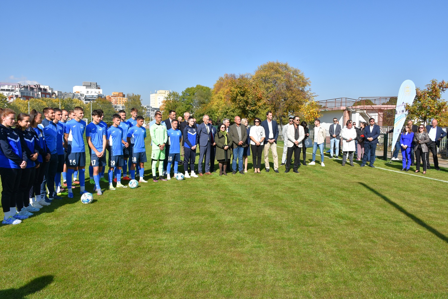 The Ministers of Education and Science and of Youth and Sports participated in the opening of renovated educational and sports infrastructure at NSA