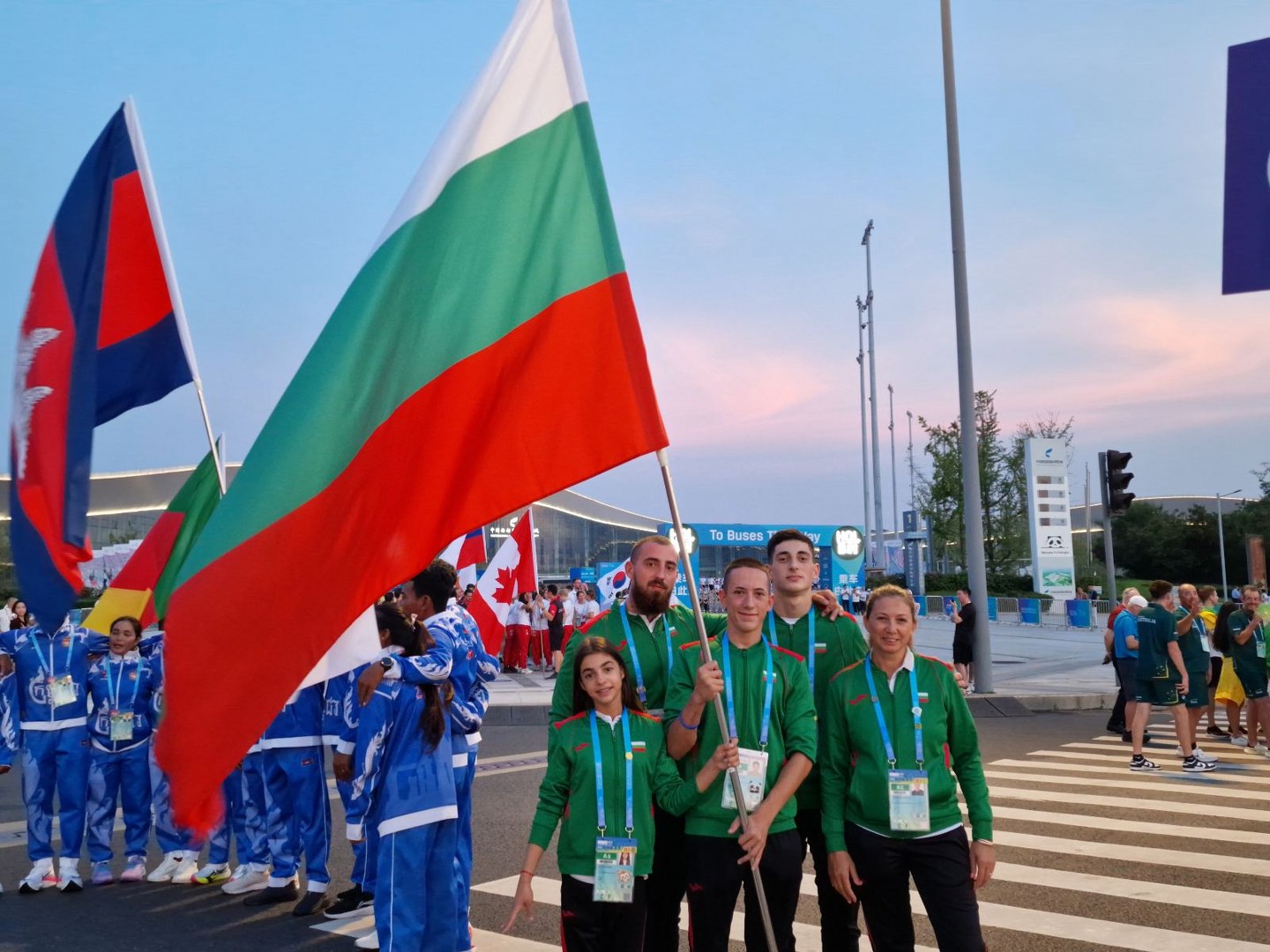 Представители на НСА участваха в Световните спортни игри в Китай